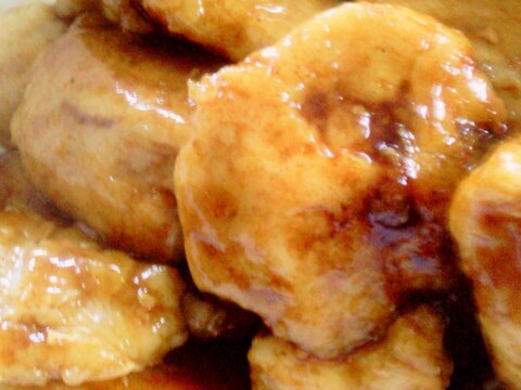 生姜だけの下味で後で味付け 揚げない まぶし唐揚げ